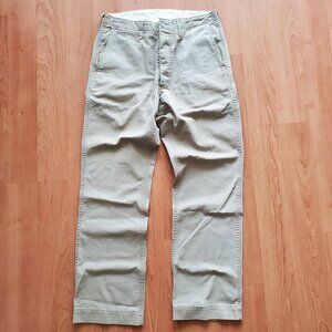 Men's Visvim Slim Chino Beige Color Size S VGUC  Made in Japan